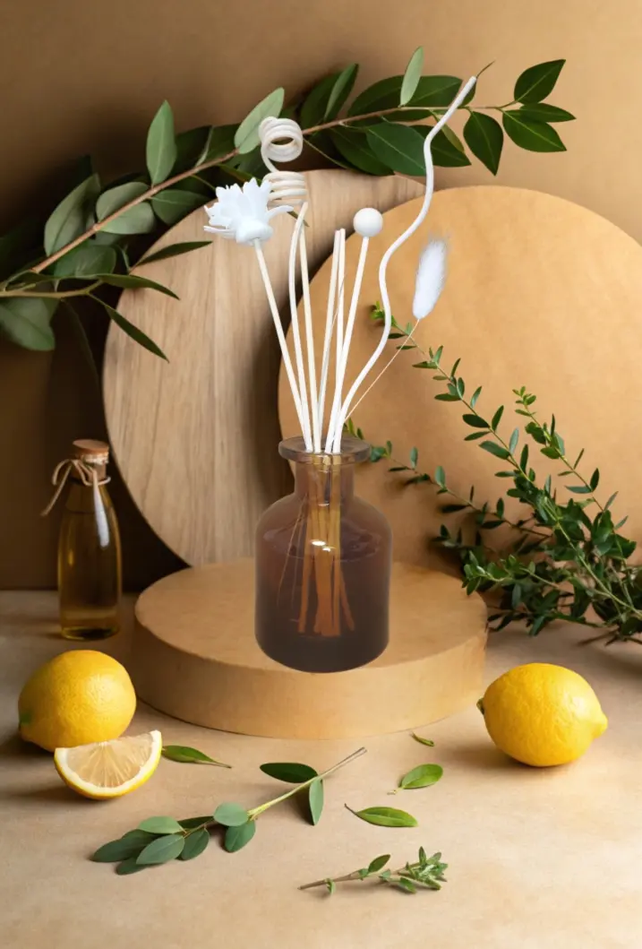 Diffuseur Borg marron "Balsamique et pure"