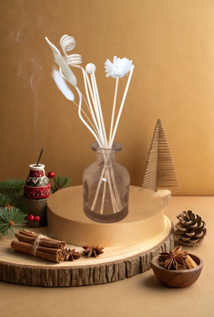 Diffuseur Borg Gris clair "Chaleureux et festif"