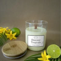 Bougie bijou parfumée "Douceur Tropicale"