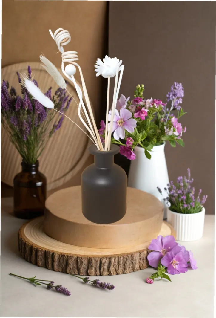 Diffuseur Borg noir "Harmonie et bien- être"