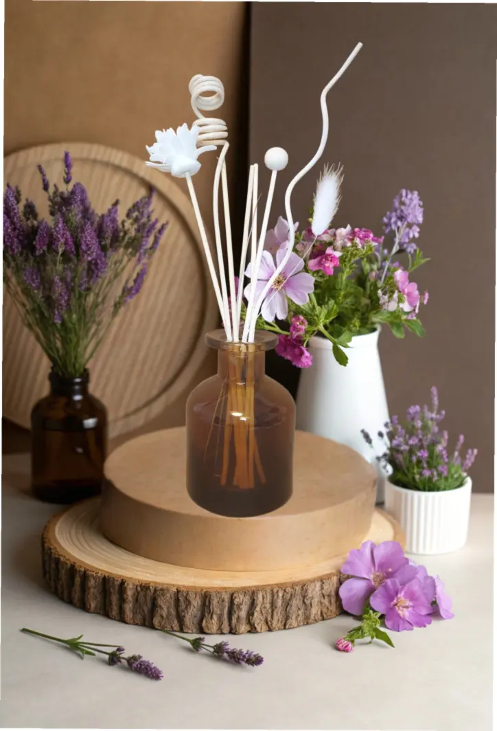 Diffuseur Borg marron "Harmonie et bien- être"