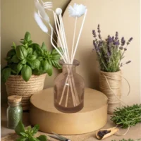 Diffuseur Borg Gris clair "Herbacée et nature"