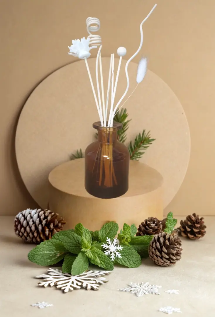 Diffuseur Borg marron "Hiver doux"