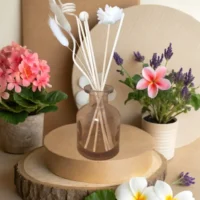 Diffuseur Borg Gris clair "Jardin fleuri"