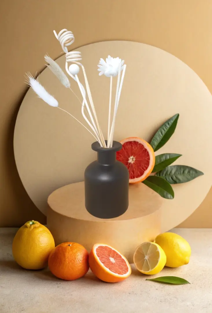 Diffuseur Borg noir "Matin d’agrumes"