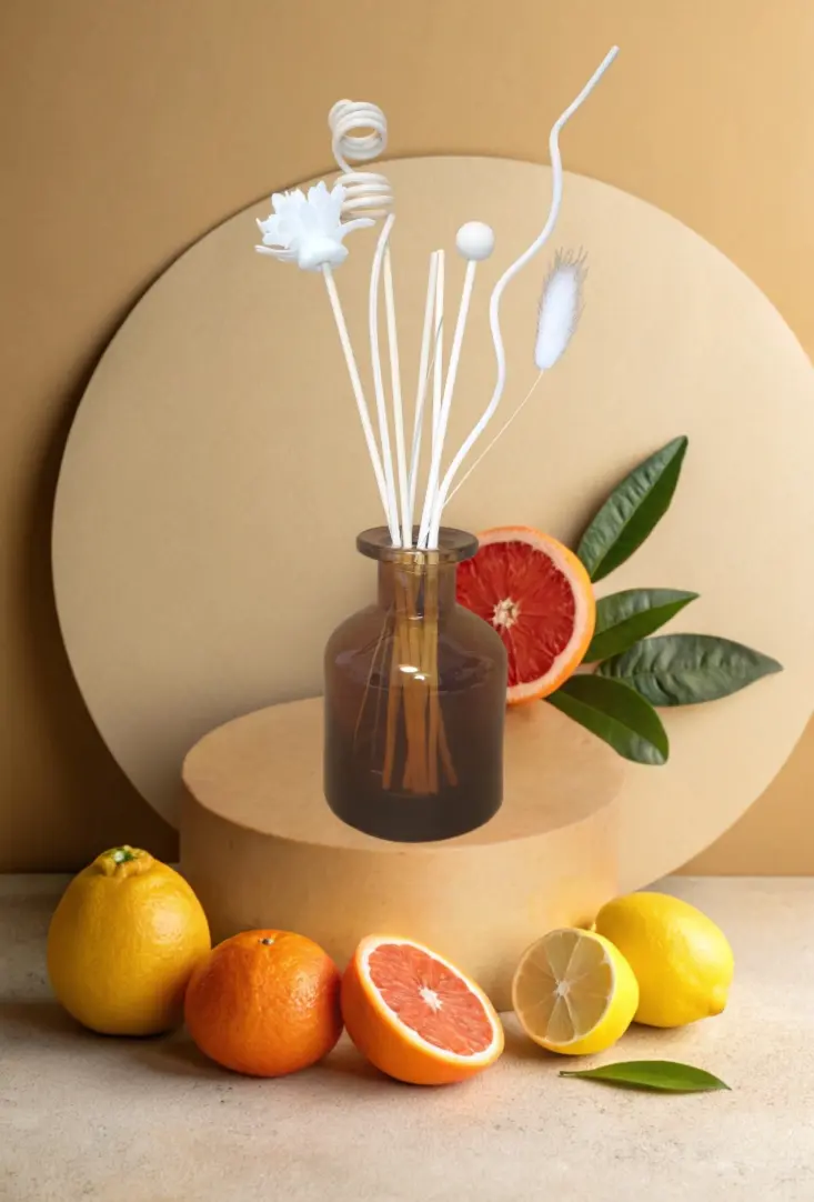 Diffuseur Borg marron "Matin d’agrumes"