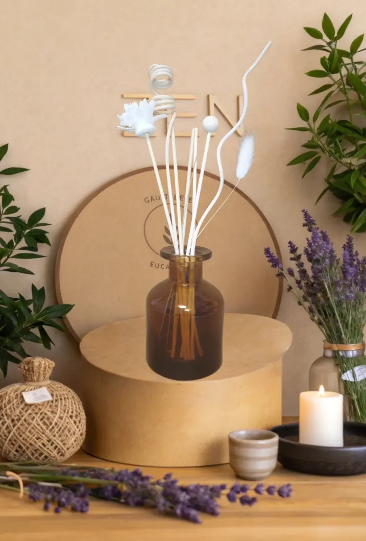 Diffuseur Borg marron "Purification et relaxation"