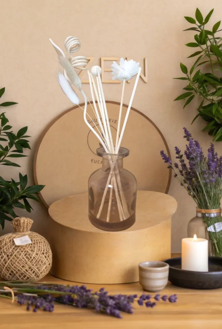 Diffuseur Borg Gris clair "Purification et relaxation"