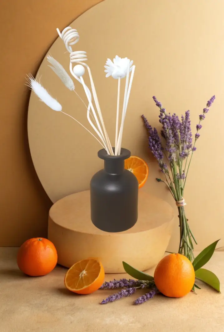 Borg noir "Sérénité florale et fruitée"