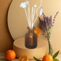 Borg marron "Sérénité florale et fruitée"