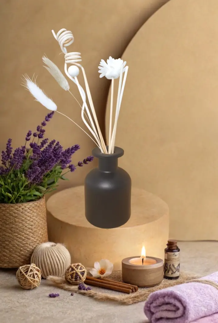 Diffuseur Borg noir "Spa détente et bien être"
