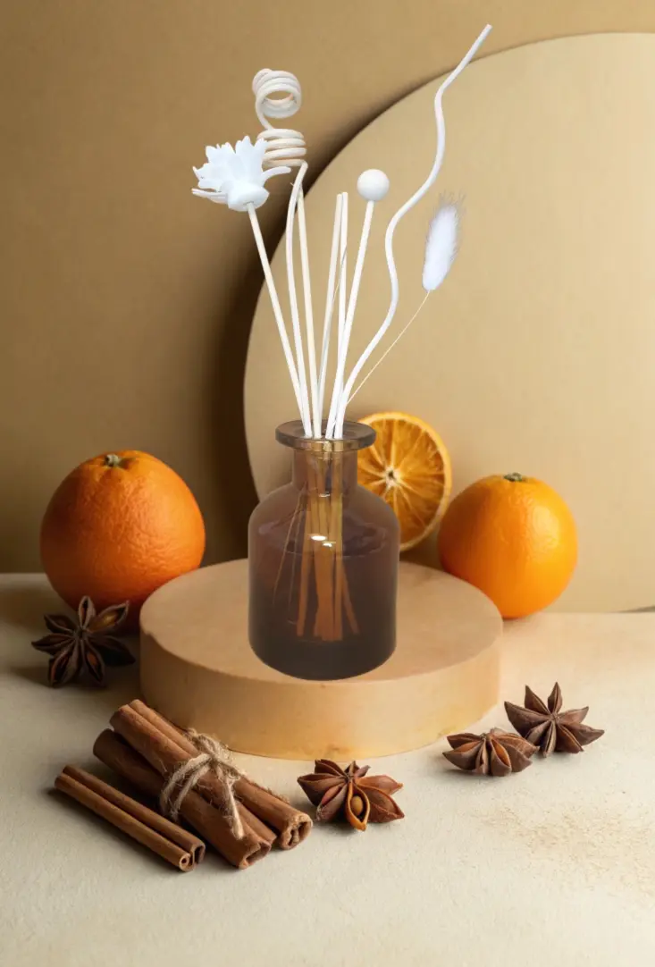 Diffuseur Borg marron "Épices gourmandes"