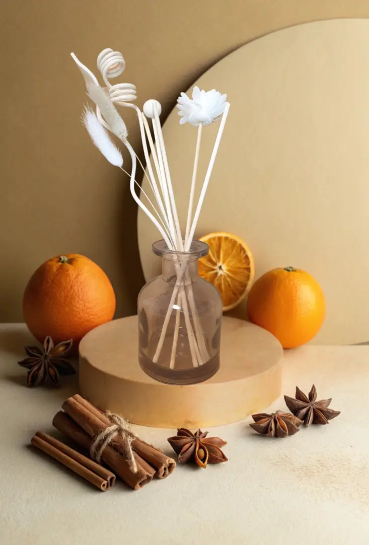 Diffuseur Borg Gris clair "Épices gourmandes"