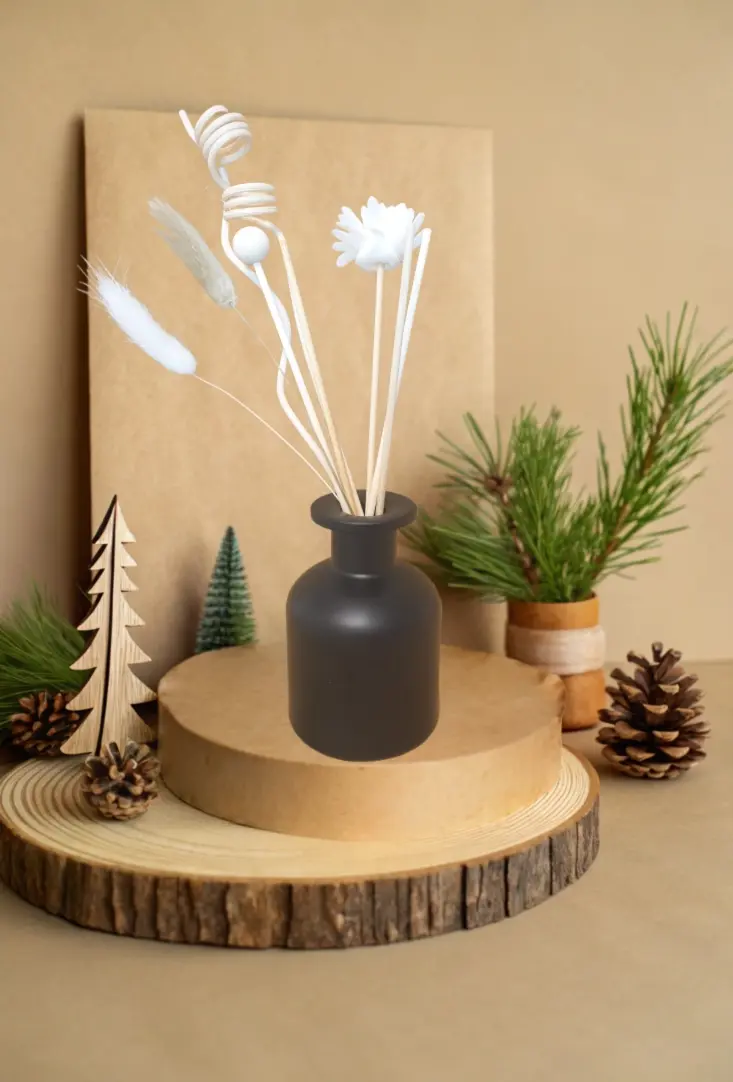 Diffuseur Borg noir "Forêt de pin"