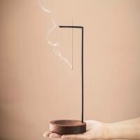 Porte encens en bois