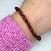 Bracelet : Agate Rouge