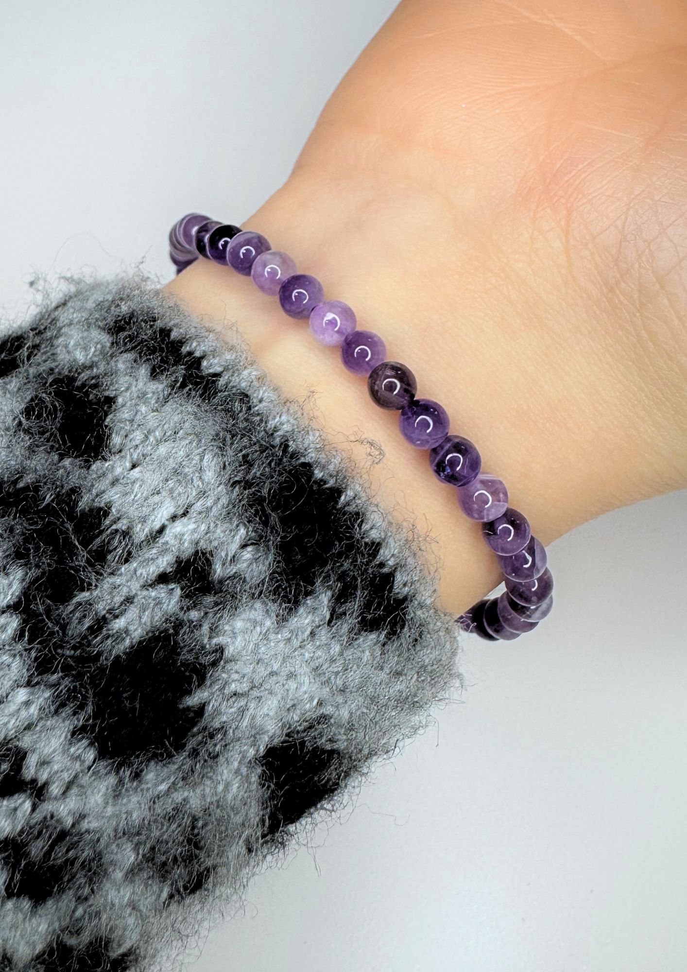 Bracelet : Améthyste Rubanée – Image 2