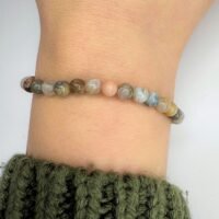 Bracelet : Agate Plume