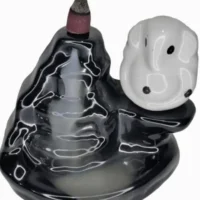 Porte-encens backflow en céramique – Ganesha