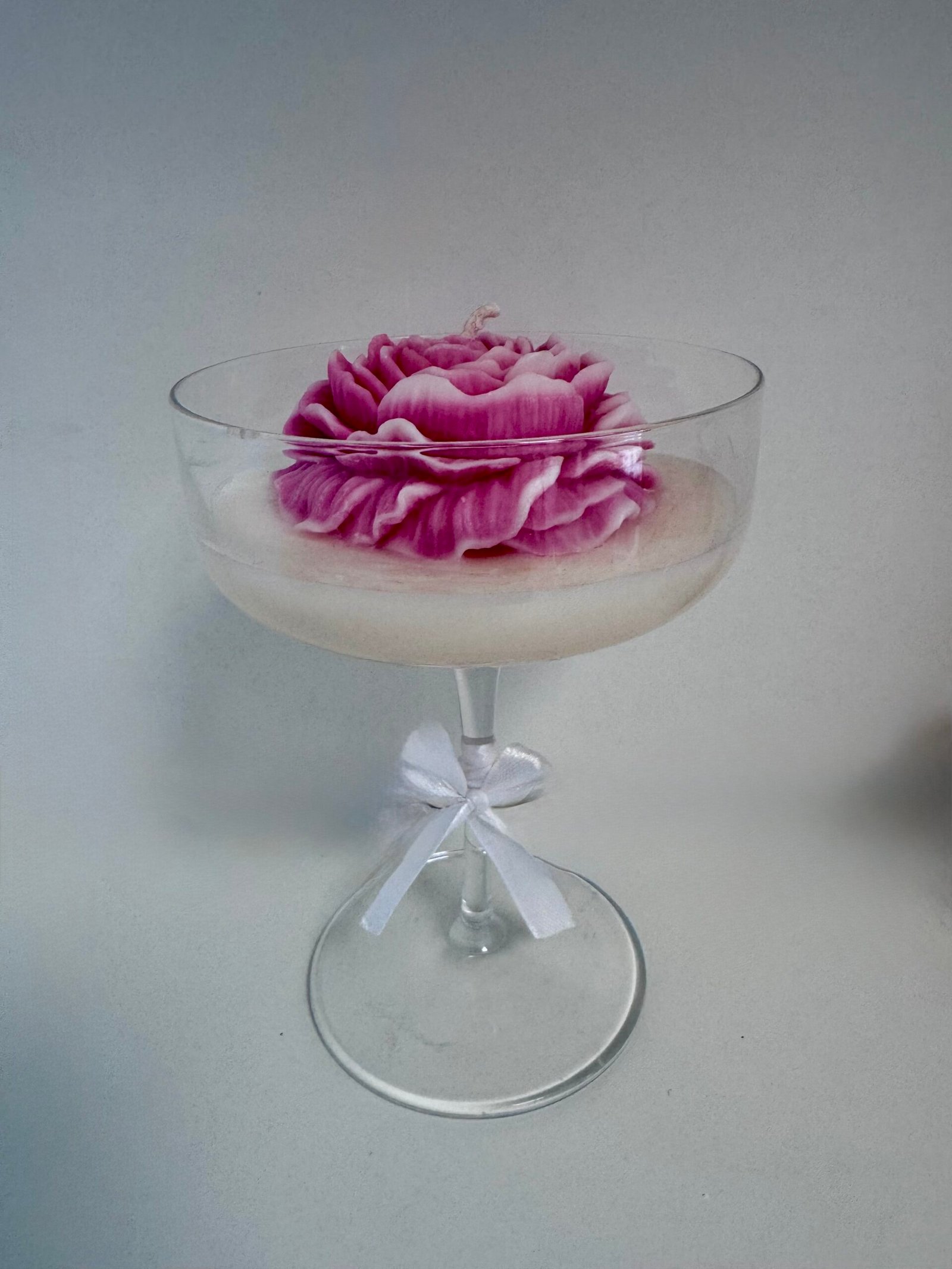 🌸 BOUGIE PARFUMÉE « PIVOINE ROSE »