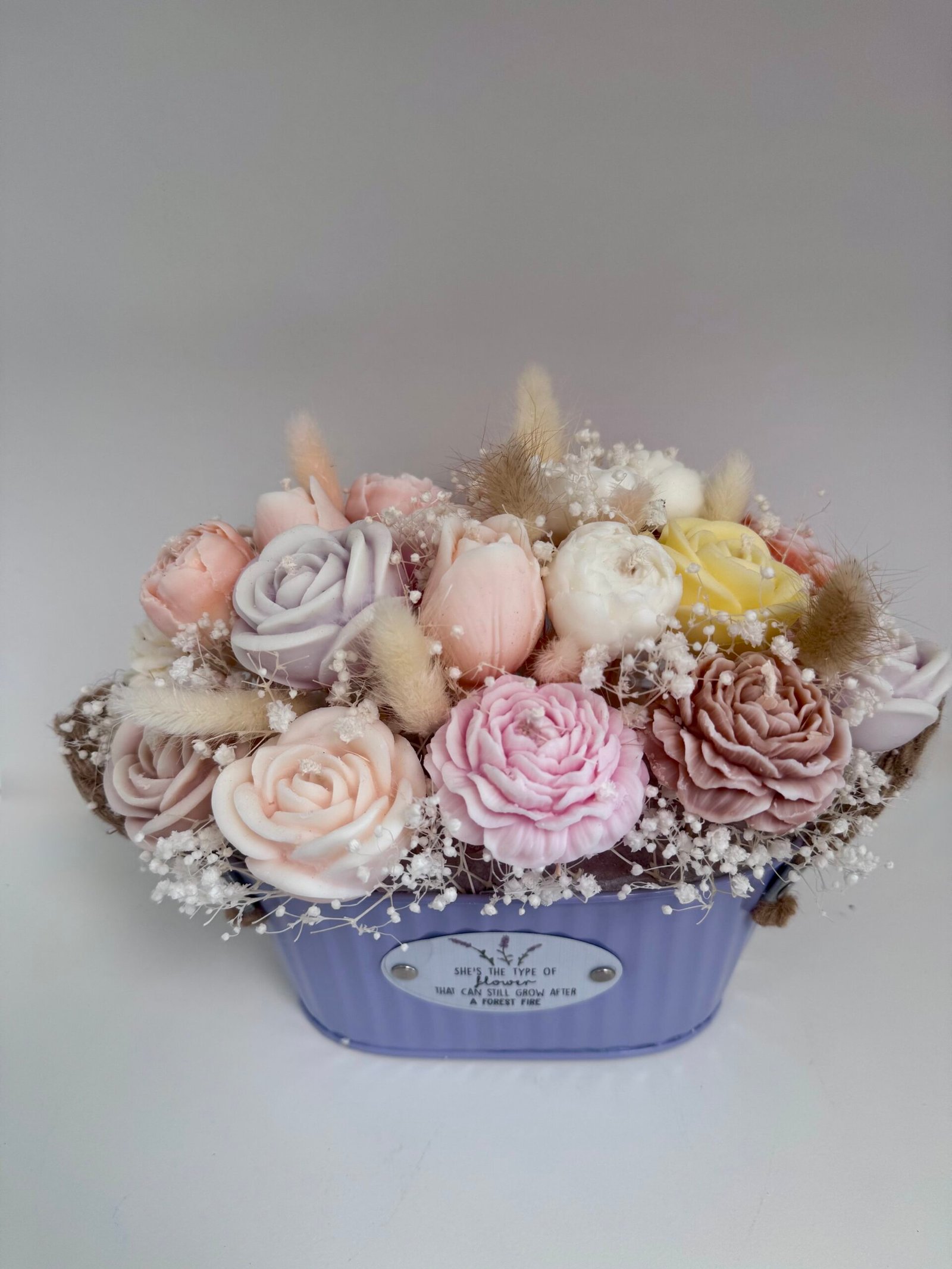 ☁️ BOUQUET PARFUMÉ « FLEUR DE COTON »