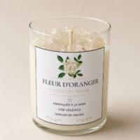 Bougie Fleur d’Oranger au Cristal de Roche