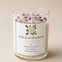 Bougie Fleur d’Oranger à l’Améthyste