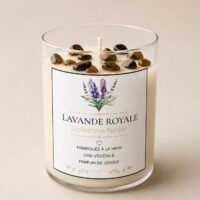 Bougie Lavande Royale à l’Œil-de-Tigre
