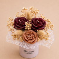 Mini-Bouquet Parfumé Trois Roses
