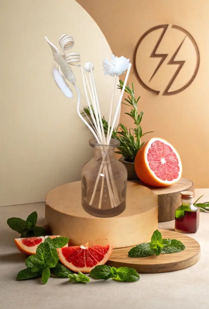 Diffuseur Borg Gris clair "Énergisante"