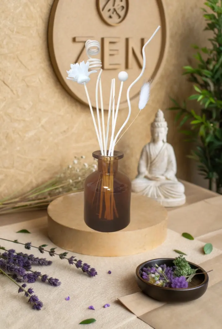 Diffuseur Borg marron "Zenitude"